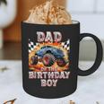 Dad Of The Birthday Boy Monster Truck Birthday Graphic Print Coffee Mug