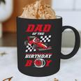 Dad Of The Birthday Boy Pit Crew Race Car Matching Family Graphic Print Coffee Mug