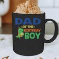 Dad Of The Birthday For Boy Saurus Rex Dinosaur Party Graphic Print Coffee Mug