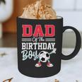 Dad Of The Birthday Boy Shirt Soccer Party Family Daddy Graphic Print Coffee Mug