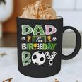 Dad Of The Birthday Boy Soccer Player Game Day Graphic Print Coffee Mug