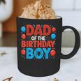 Dad Of The Birthday Boy Spider Web Party Graphic Print Coffee Mug
