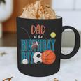 Dad Of The Birthday Boy Sports Matching Family Graphic Print Coffee Mug