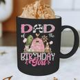 Dad Of The Birthday Girl 1St Birthday Pink Cow Farm Graphic Print Coffee Mug
