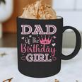 Dad Of The Birthday Girl Cute Pink Matching Family Party Graphic Print Coffee Mug