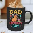 Dad Of The Birthday Girl Kids Cute Capybara Bday Family Graphic Print Coffee Mug