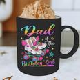 Dad Of The Birthday Girl Rolling Skate Family Matching Graphic Print Coffee Mug