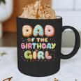 Dad Of The Birthday Girl Sweet Donut Birthday Family Graphic Print Coffee Mug