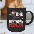 Dad Of The Birthday Ninja Daddy Party Best Father Boy Pop Graphic Print Coffee Mug
