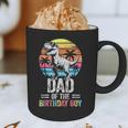Dad Of The Birthday Party Outfit Dinosaur Daddy Graphic Print Coffee Mug