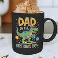 Dad Of The Birthday Party Outfit Dinosaur Squad Daddy Graphic Print Coffee Mug