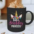 Dad Of The Birthday Princess Father Unicorn Birthday Graphic Print Coffee Mug