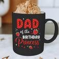 Dad Of The Birthday Princess Strawberry Theme Bday Party Graphic Print Coffee Mug