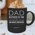 Dad Blessed Is The Man Jeremiah 17 Graphic Print Coffee Mug