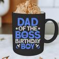 Dad Of The Boss Birthday Party Outfit Like A Boss Dad Graphic Print Coffee Mug