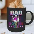 Dad Of The Bowler Girl Matching Family Bowling Birthday Graphic Print Coffee Mug