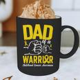 Dad Of A Childhood Cancer Warrior Childhood Cancer Awareness Graphic Print Coffee Mug