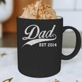 Dad Established 2014 Father's Day Graphic Print Coffee Mug Dad Established 2014 Father's Day Graphic Print Coffee Mug