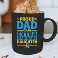 Dad Of An Extraordinary Daughter Down Syndrome Awareness Day Graphic Print Coffee Mug