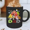 Dad Farm Animal Birthday Family Matching Party Graphic Print Coffee Mug