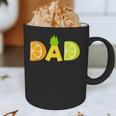 Dad Fruitarian Lover Summer Father Fruit Slice Graphic Print Coffee Mug Dad Fruitarian Lover Summer Father Fruit Slice Graphic Print Coffee Mug