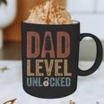 Dad Level Unlocked Father To Be New Daddy Graphic Print Coffee Mug