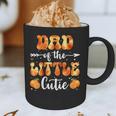 Dad Little Cutie Baby Shower Orange 1st Birthday Party Graphic Print Coffee Mug