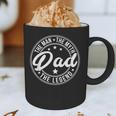 DAD The Man The Myth The Legend Father's Day Graphic Print Coffee Mug