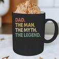 Dad The Man The Myth The Legend Men Dad Father's Day Graphic Print Coffee Mug Dad The Man The Myth The Legend Men Dad Father's Day Graphic Print Coffee Mug