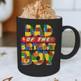 Dad And Mom Birthday Boy Building Bricks Family Party Decor Graphic Print Coffee Mug