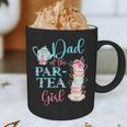 Dad Of The Par-Tea Girl Floral Tea Party Birthday Family Graphic Print Coffee Mug