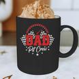 Dad Pit Crew Birthday Party Race Car Racing Family Matching Graphic Print Coffee Mug