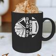 Dad Of Both Proud Football And Cheer Dad Graphic Print Coffee Mug