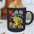 Dad Of The Three Rex 3Rd Birthday Boy Dinosaur T-Rex Graphic Print Coffee Mug