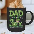 Dad Of The Three Rex Birthday Boy Dinosaur Family Matching Graphic Print Coffee Mug