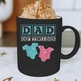 Dad Of Twins Family Daddy Fathers Day Future Parents Graphic Print Coffee Mug