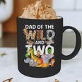 Dad Of The Wild Two Zoo 2nd Birthday Safari Jungle Animal Graphic Print Coffee Mug Dad Of The Wild Two Zoo 2nd Birthday Safari Jungle Animal Graphic Print Coffee Mug