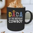 Dada 1st Birthday Cowboy Western Dada Birthday Boy Graphic Print Coffee Mug