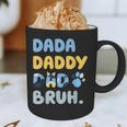 Dada Daddy Dad Bruh Fathers Day Blue Dog Graphic Print Coffee Mug