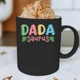 Dada Saurus Kids Dinosaur Birthday Party Family Matching Graphic Print Coffee Mug