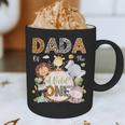 Dada Of The Wild One 1St Birthday Safari Jungle Animals Graphic Print Coffee Mug Dada Of The Wild One 1St Birthday Safari Jungle Animals Graphic Print Coffee Mug