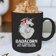 Dadacorn Muscle Dad Unicorn Fathers Day Graphic Print Coffee Mug