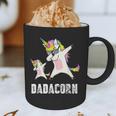 Dadacorn Shirt Unicorn Dad And Baby Best Father Graphic Print Coffee Mug