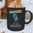 Daddio Of The Patio Fathers Day BBQ Grill Dad Graphic Print Coffee Mug