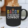Daddy 1st Birthday Cowboy Western Daddy Birthday Boy Graphic Print Coffee Mug