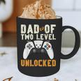 Daddy Again Leveled Up To Dad Of 2 Gamer Dad Level Unlocked Graphic Print Coffee Mug Daddy Again Leveled Up To Dad Of 2 Gamer Dad Level Unlocked Graphic Print Coffee Mug