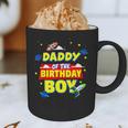 Daddy Of The Birthday Astronaut Boy Outer Space Theme Party Graphic Print Coffee Mug