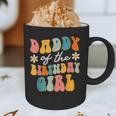 Daddy Of The Birthday Girl Groovy Themed Father Dad Graphic Print Coffee Mug
