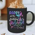 Daddy Of The Birthday Mermaid Matching Family Party Father's Graphic Print Coffee Mug