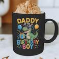 Daddy Of The Birthday Party Outfit Dinosaur Squad Dad Graphic Print Coffee Mug